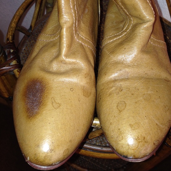 STEVE MADDEN Distressed Leather Candence Boots Size 6 - Picture 5 of 8